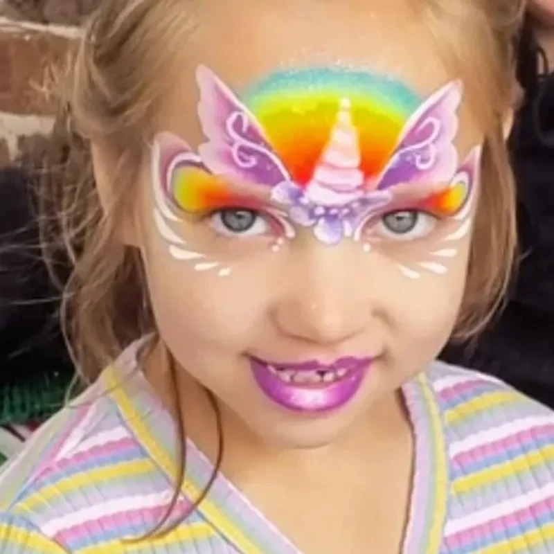 Kozi and Pinky Face Painting